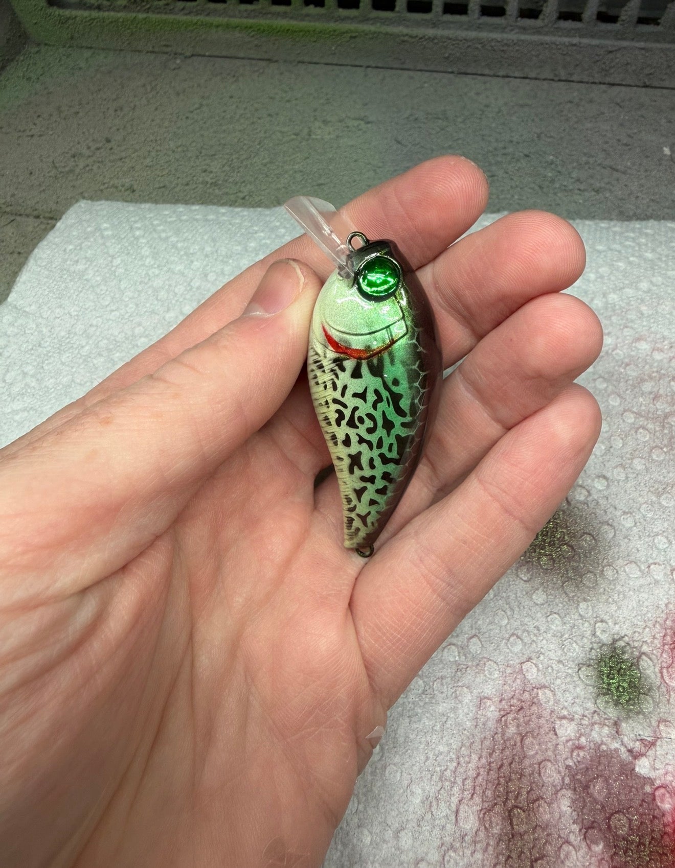 Crappie Mylar Stencil 2”, 2-1/4”, 2-3/4”