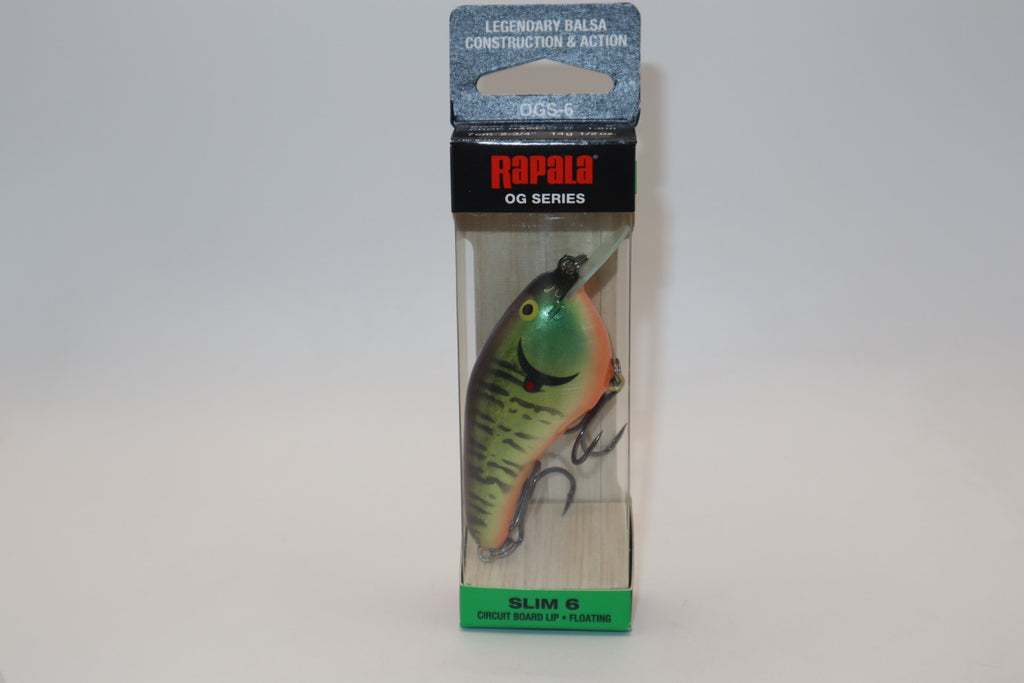 Rapala OG Slim 6 Repainted Bluegill