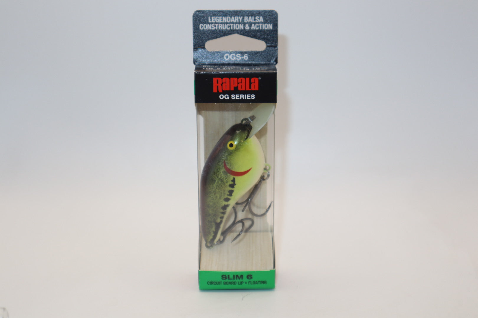 Rapala OG Slim 6 Repainted Baby Bass
