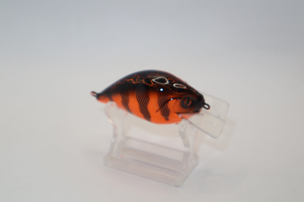Black & Orange Crackle Back Tiger 1.5 S Crank KO