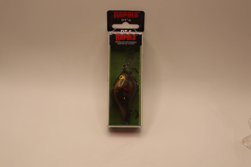 Rapala DT6 Repainted Fathead Minnow