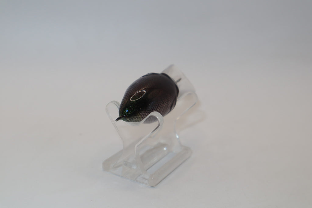 Chartreuse/Purple Ghost Shad Wiggle Griffon KO