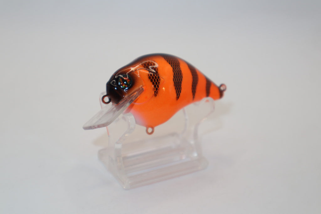 Black & Orange Crackle Back Tiger 1.5 S Crank KO