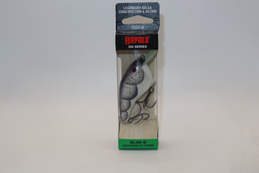 Rapala OG Slim 6 Repaint Terminator Craw