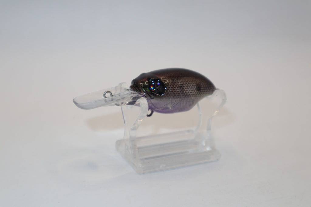 Chartreuse/Purple Ghost Shad Wiggle Griffon KO