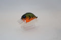 Chartreuse/Orange Crackle Back Shad 1.5 S Crank KO