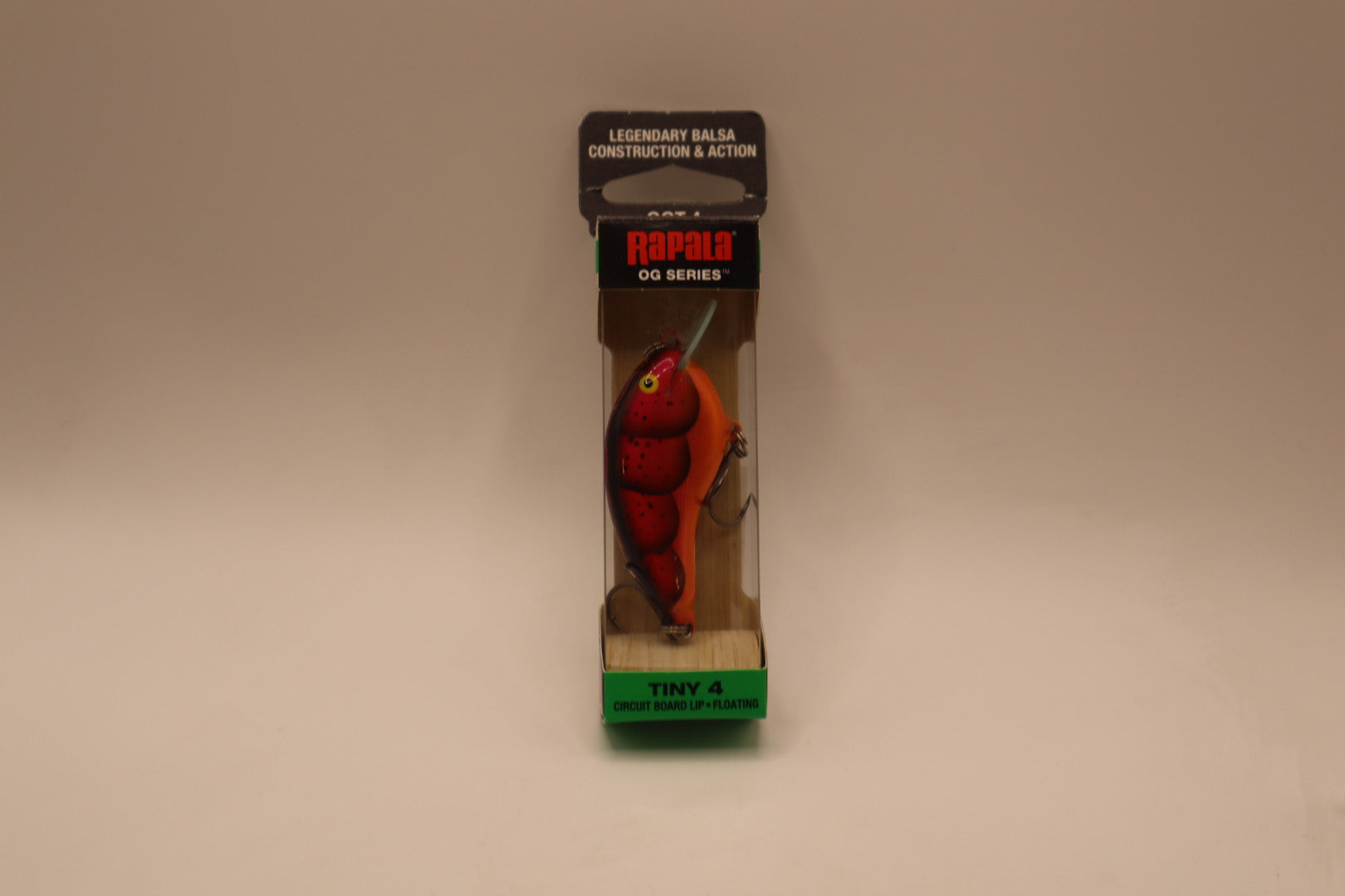 Rapala Tiny 4 Repaint-Crackle Back Craw