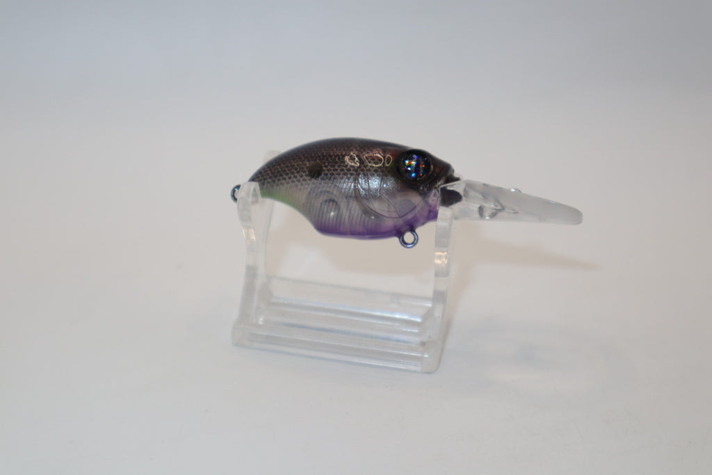 Chartreuse/Purple Ghost Shad Wiggle Griffon KO