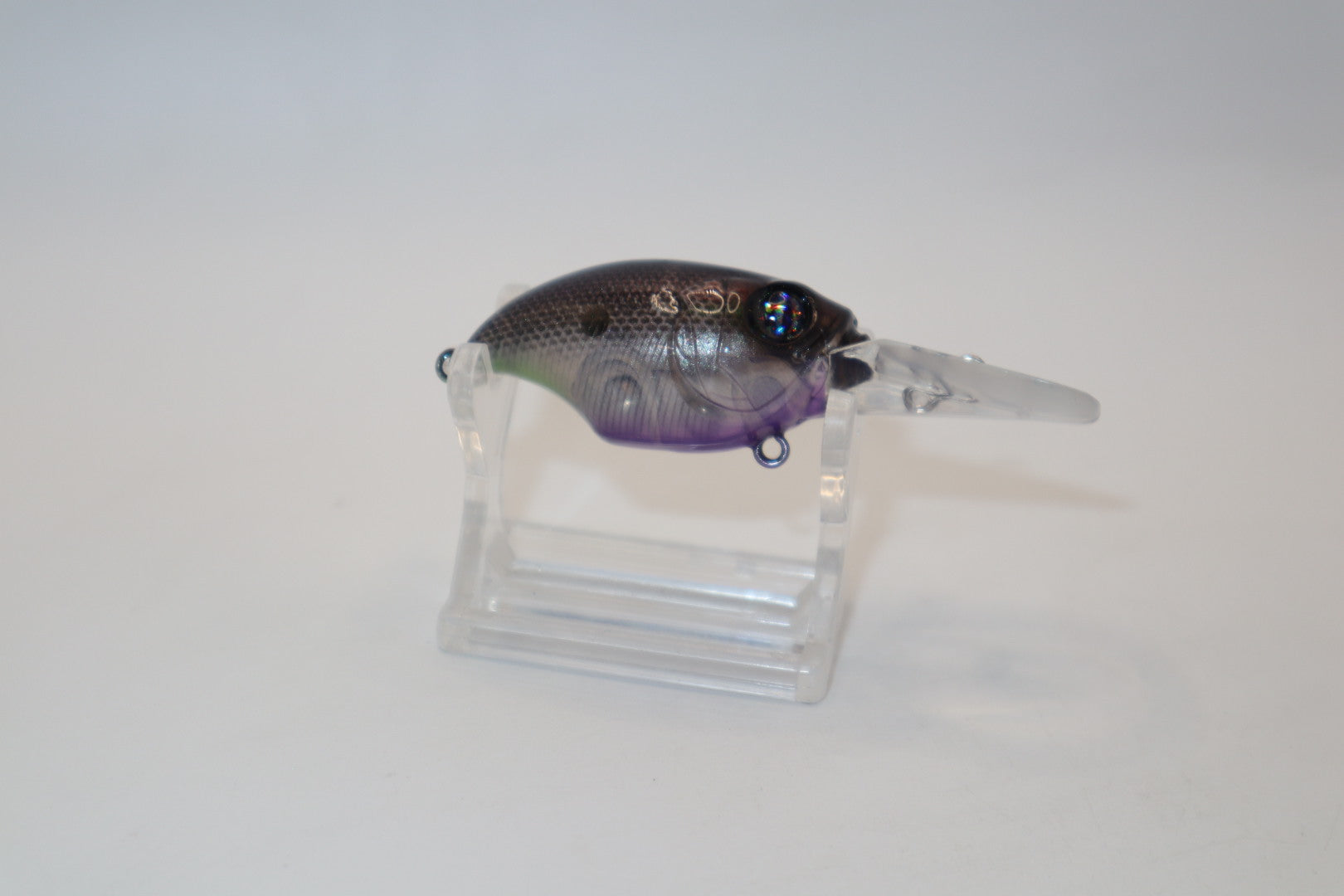 Chartreuse/Purple Ghost Shad Wiggle Griffon KO