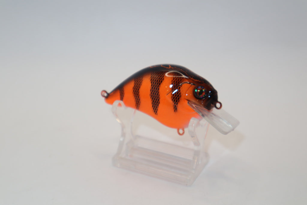 Black & Orange Crackle Back Tiger 1.5 S Crank KO
