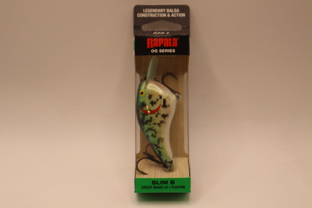 Rapala OG Slim 6 Repainted Crappie