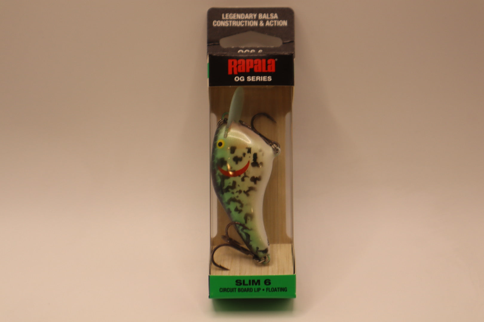 Rapala OG Slim 6 Repainted Crappie